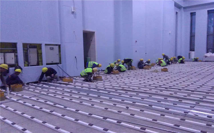 歐氏俄勒岡松籃球運動地板主輔龍骨結(jié)構(gòu)