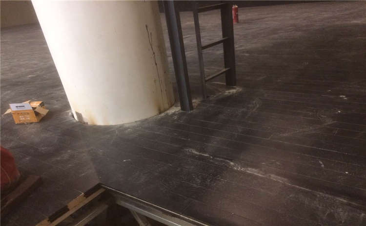 歐氏學校體育館木地板板式龍骨結構