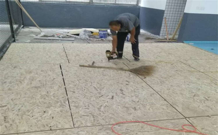 歐氏硬木企口排球館木地板一般多少錢？