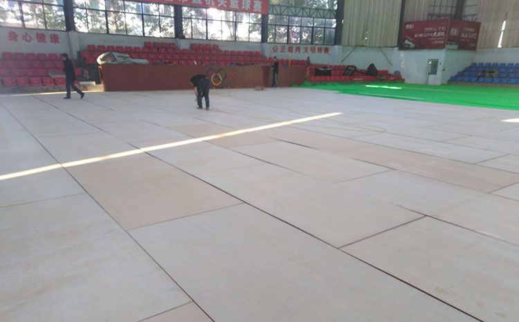 歐氏雙層龍骨結構籃球木地板一般多少錢？