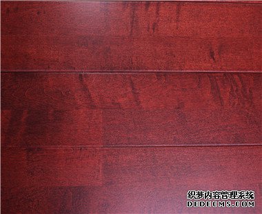 酒紅色運動木地板
