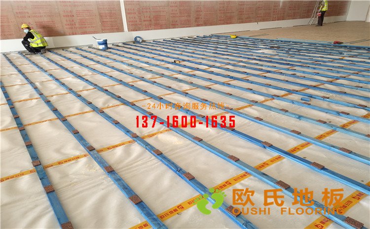 北京環球影城運動木地板案例-歐氏運動木地板廠家