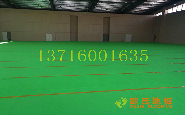 廣州永順大道鐵英中學體育館木地板案例—歐氏運動木地板廠家