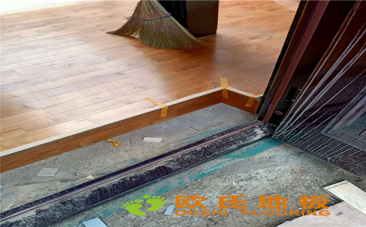 山西太原市小店區寇莊北街5-1號籃球館木地板案例—歐氏運動木地板廠家