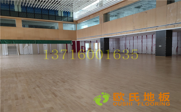 杭州26號(hào)地塊商務(wù)金融籃球場(chǎng)木地板案例-歐氏運(yùn)動(dòng)木地板廠家