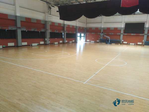 大連室內運動木地板翻新