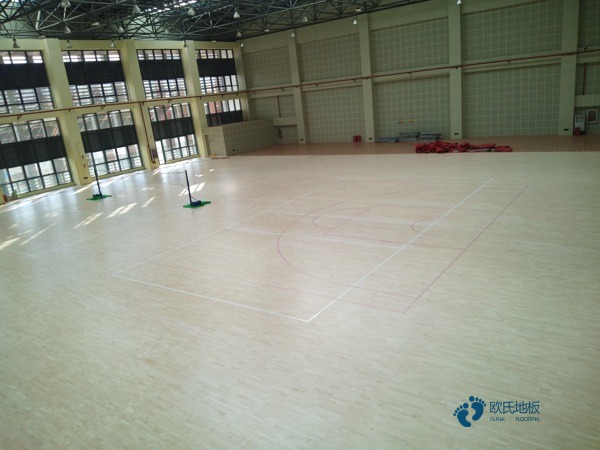 大連室內運動木地板翻新